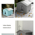 Stray Cat dog House Waterproof Outdoor Winter Warm Pet Cave Sleeping Beds Home Foldable Washable for Small Dog Puppy Supplies