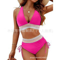 Women's Sleeveless High Waist Halter Neck Bikini | SAMAG