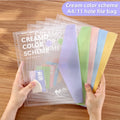 A4 Ring Binder 4-Hole Student Exam File Holder, Office Document Organizer with Detachable & Replaceable Inserts
