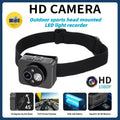 HD 1080p head mounted sports camera with 120 ° wide-angle night shooting suitable for motorcycle riding and aerial photography