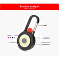 Outdoor Mini Portable LED Keychain Light - Emergency - View 6 | SAMAG