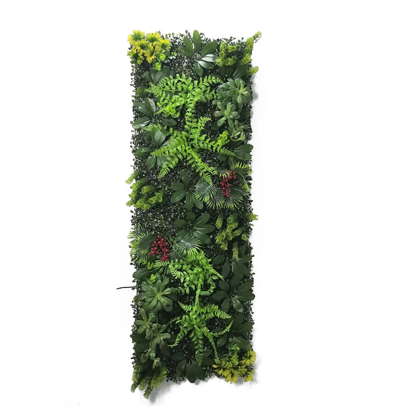 40*120CM Artificial Lawn Home Decoration Plants Wall Panels Plants Grass Branches Mixed Lawn Moss Grass
