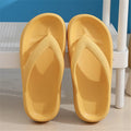 Rimocy Soft Sole EVA Women's Flip Flops 2025 Summer Beach Non-slip Cloud Slippers Women Thick Platform Clip Toe Bathroom Slides