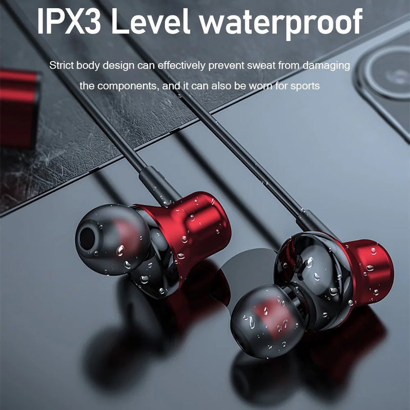 EARDECO Sport HiFi Wireless Headphones Noise Canceling Bluetooth Headphone Bass Stereo Music Bluetooth Earphone HD Microphone