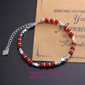 VENTFILLE 925 Sterling Silver Thai Silver Bracelet for Women Vintage Geometric Heart Love Lucky Punk Jewelry 2023 New Dropship