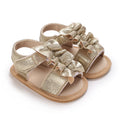 Gold Color Theme Christening baby Shoes for 1 Year Old Newborn Baby Baptismal Shoes for Girl Kids