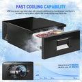 Car Refrigerator Car Drawer Fridge Portable Freezer 33QT - -4℉-68℉ Adjustable Range - Home & Vehicle Use Compressor Cooler for Outdoor Camping RV