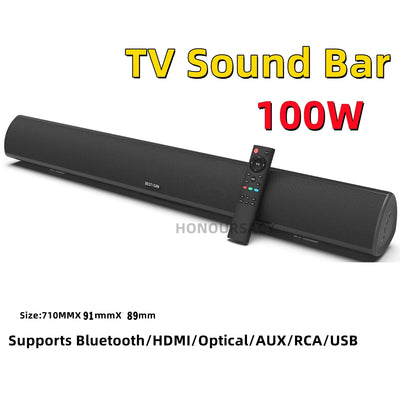 100W High-power TV Sound Bar Home Computer Wireless | SAMAG