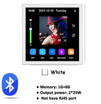 4 inch Andriod 10  Eshare WiFi Bluetooth Touch Home Theater Cinema Digital Stereo Audio Music Wall Amplifier