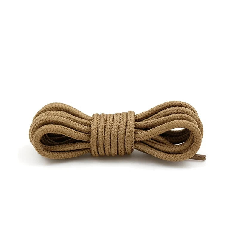 1Pair Round Shoelaces Quality Durable Solid Rope Laces for Shoes Boots Sneakers Shoelace 70/90/120/150cm Strings