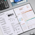 2/3 Hole A4 Ring Binder File Folder Document Storage Thickened Large-capacity A4 File Folders Display Book