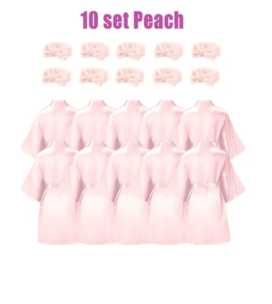 6-18Set Spa Party Robes for Girls Gowns for Supplies | SAMAG