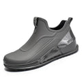 Summer men's short tube rain boots Men Outdoor Non-slip Fishing Shoes Light Hiking Shoes Durable Waterproof Rain Boots Rubber
