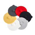 Silicone Mug Glass Cup Cover 1PC Sealing Protective Lid Heat Temperature Preserve for Tea/Coffee/Milk with Convex Handle