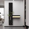 Hydroponic Green Plants Entrance LED Decorative Painting Sandstone Home Decoration Living Room Bedroom Corridor Mural Light