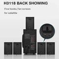 5.1 Floor-Standing Multimedia Sound Box Home Theater System 3D Surround Subwoofer 60W TV Bluetooth Speaker With Remote Control