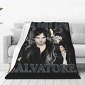 The Vampire Diaries Damon Salvatore Blanket