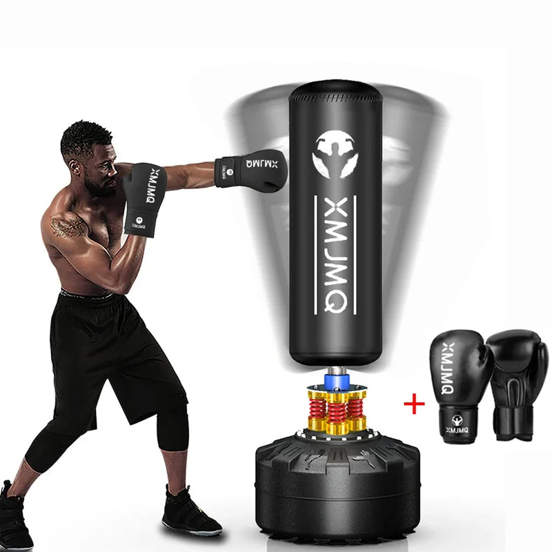 Standing boxing post with gloves, home fighting training - View 8 | SAMAG