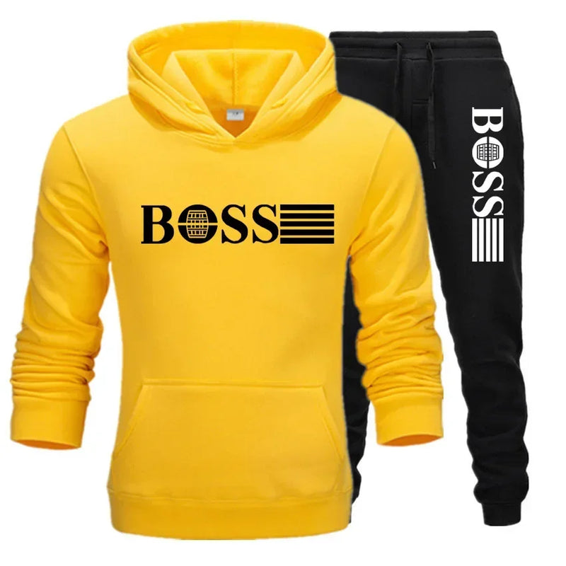 Autumn and winter two - piece sportswear, men and women's casual with fashionable hoodie - View 9 | SAMAG