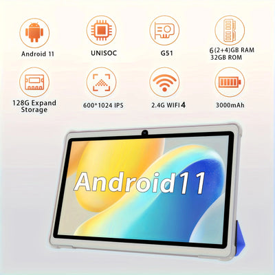 7 Inch Tablet PC, Android 11 Quad Core, 6GB(2+4GB | SAMAG