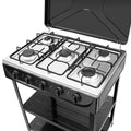5 Burners Gas Stove, Portable Manual Ignition W/ Support - View 7 | SAMAG