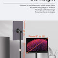 Magnetic Adjustable Tablet Stand, Desktop Foldable Portable Bracket Support for 4-15.6 Inch iPad Tablets