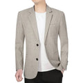 New Men's Spring and Autumn Light Suits, Solid Formal Wear, Business Casual Coats, Jackets for 4XL - View 4 | SAMAG