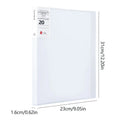 A4 Semi Transparent PP Brochure, Multiple Page Sizes To Choose From, Classified Insert Folder, Conference Document Organization,