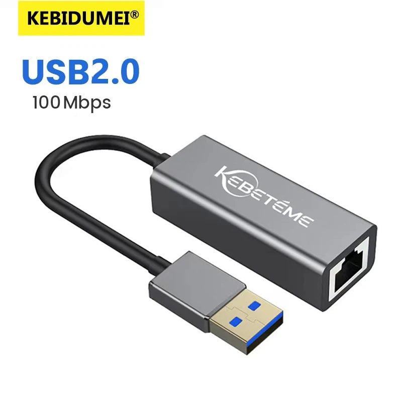 1000Mbps USB 3.0 RJ45 Network Card Type C Ethernet Adapter For MacBook PC Windows XP 7 8 10 Android Lan - Visuel 8 | SAMAG