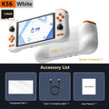 NEW Handheld Game Console K56 5.5'' Touch Screen 50 Emulators for PS1/PSP/DC/SS Android 14 5000mAh WIFI5 Retro Game Player