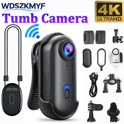 4K/1080P Mini Magnetic Action Camera HD WiFi Wireless | SAMAG
