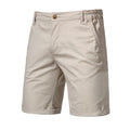 Summer Men's Shorts Solid Color Mid-Waist Elastic | SAMAG