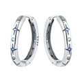 925 Sterling Silver Simple Gold U - shaped Earrings Jewelry Versatile Hoop For Women Fine Birthday Party - Visuel 19 | SAMAG