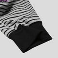 Men Skinny Striped Jumpsuit 2021 Long Sleeve O Neck Buttons Romper Sleepwear Overall Homewear Pajamas Sets Underwear