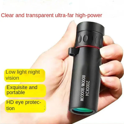 New 2000x24 Monocular Telescope HD Night Vision Zoom | SAMAG
