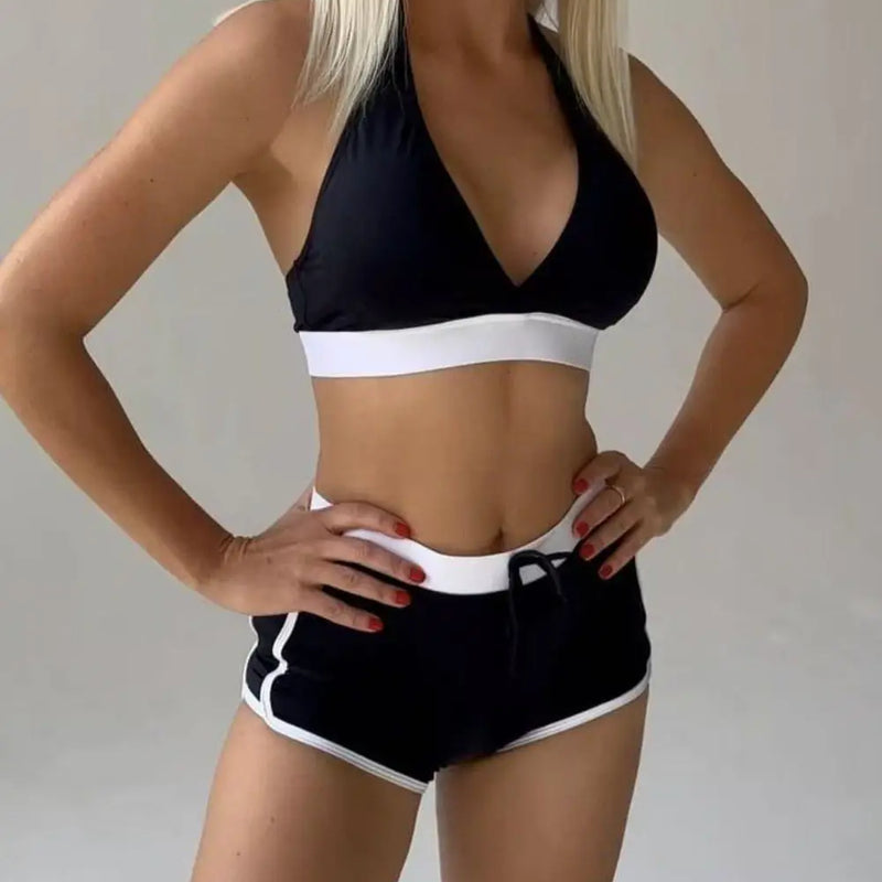 Sexy Halter Bikini Set Tankini Women Swimsuit Brazilian | SAMAG