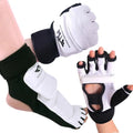 Half Finger Boxing Gloves Foot Protector PU Leather | SAMAG