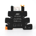 Din Rail Slim Relay Module 41F - 1Z - C4 - 1 Integrated PCB Mount Power With Holder 12V 24V ACDC 220V - Visuel 4 | SAMAG