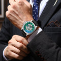 CHENXI Original Skeleton Mechanical Man Watches Luxury Men's Automatic Watch	Leather Strap Fashion Business Wristwatch Gift