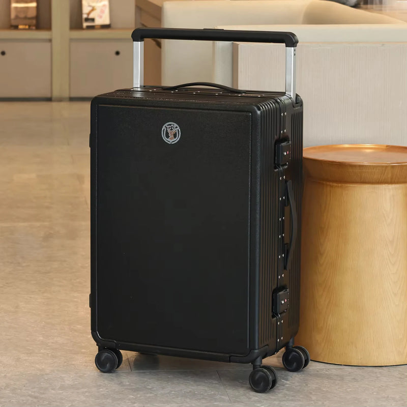 COLENARA 20"22"24"26 Inch Women's With Wheel Rolling Suitcase ABS+PC Travel Luggage Bag Boarding Box Men's Trolley Case