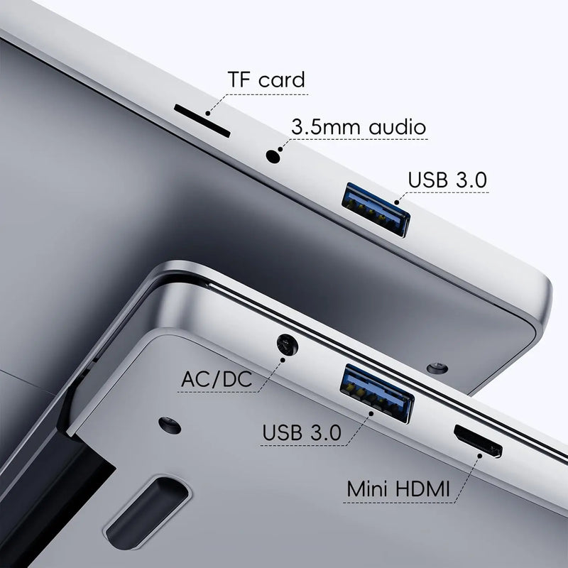 14.1"Laptop Computer Intel Core i7 9850H Atom 3950 Ultra slim Notebook PC 12GB RAM 1TB 2TB SSD Office Study 1920*1080 Windows 11