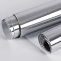 40cm metal brushed silver wall sticker stainless steel kitchen living room refrigerator countertop adhesive wallpaper