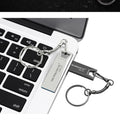 High Speed USB 3.0 Mini Metal Flash Drive 16GB 32GB 64GB 128GB Pendrive Waterproof usb drive Pen memory Sticks with key Chain