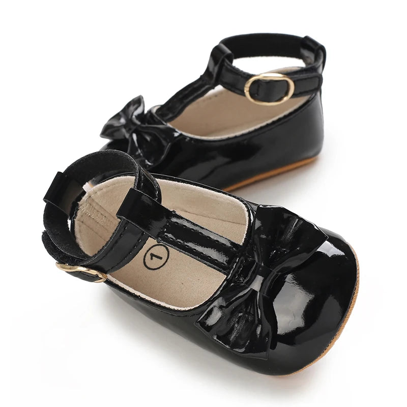 Baby Girl Casual and Comfortable Solid Color Mary Jane - View 2 | SAMAG