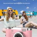Digital Camera，2.4-inch HD rotating screen，4K video recording，800mAh battery capacity，48 megapixels，Beauty function，Autofocus