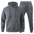 Autumn_Winter Men's jogging Fitness sportswear Set_ Fashionable long - sleeved sweatshirt + casual pants 2 - View 19 | SAMAG