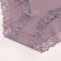 5PCS Seamless Cotton Fabric Panties Women Patchwork Lace Floral Underwear Elastic High Waist Briefs Sexy Female Lingerie S-XXL