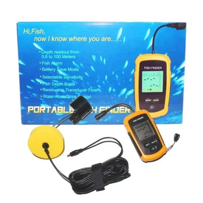 Handheld Portable Fish Finder Castable LCD Screen | SAMAG
