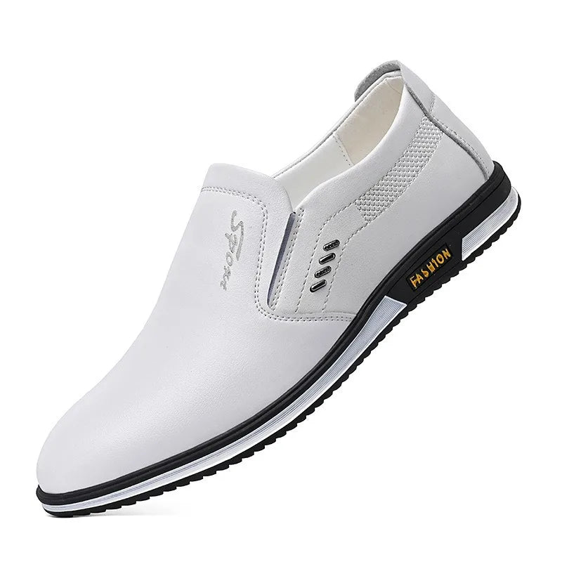Brand Leather Shoes for Men Designer Loafers High Quality Adult Moccasins Men Driving Shoes Male Footwear Men's Formal Shoes