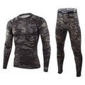 Winter Top Quality New Thermal Underwear Men Underwear Sets Compression Fleece Sweat Quick Drying Thermo Underwear Men Clothing